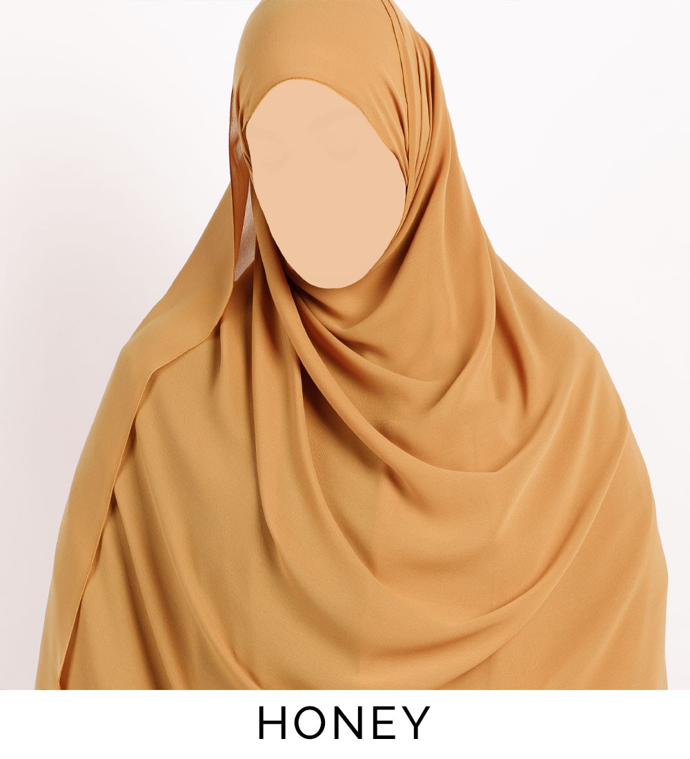 Sunnah Style Premium Chiffon Honey